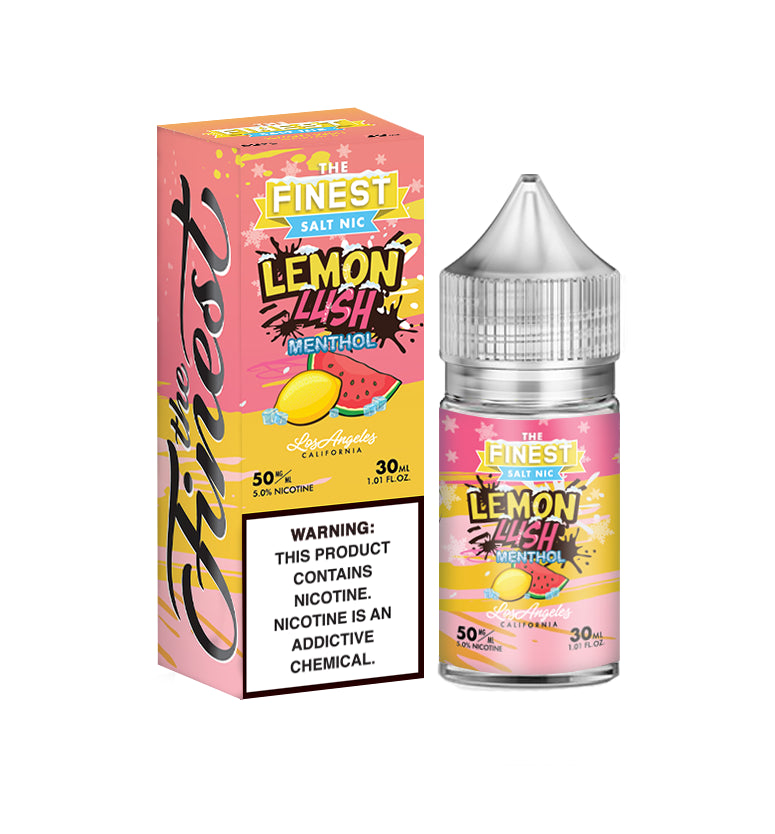 Lemon Lush Menthol - Salt Nic