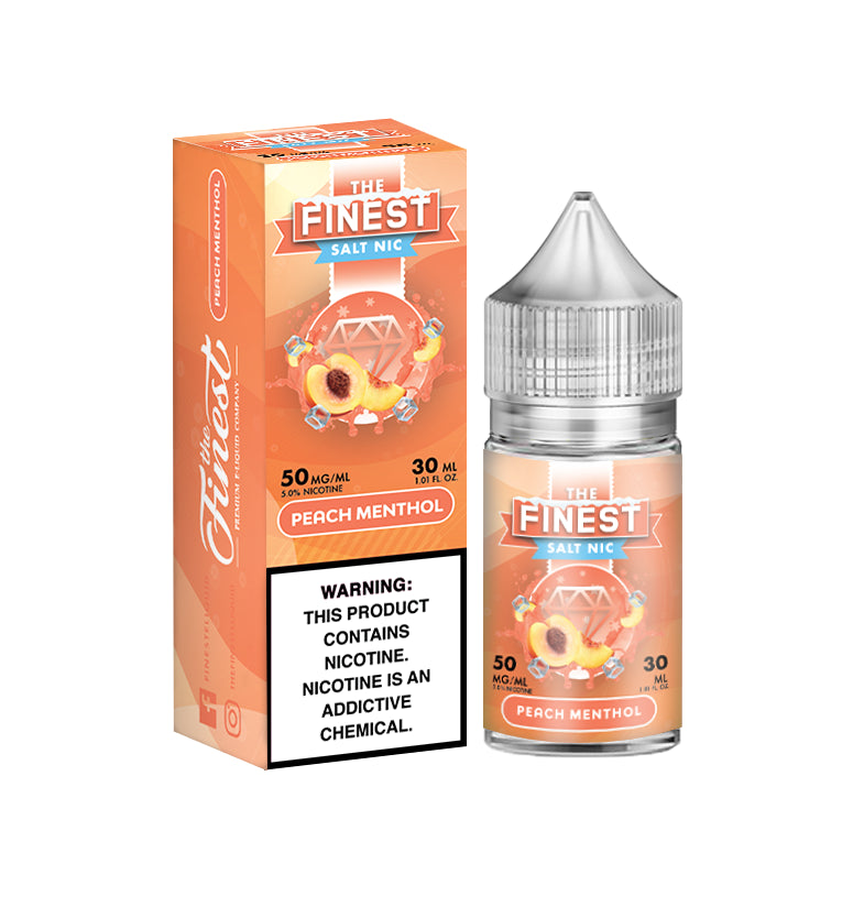 Peach Menthol - Salt Nic