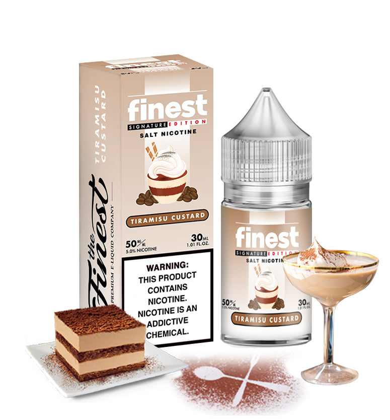 Tiramisu Custard -Salt Nic